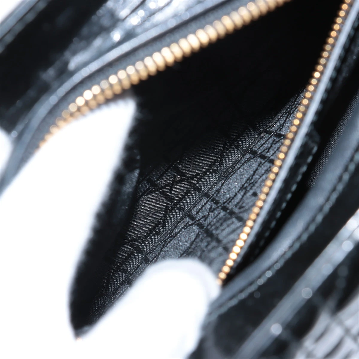 クリスチャンディオール レディディオール カナージュ パテント