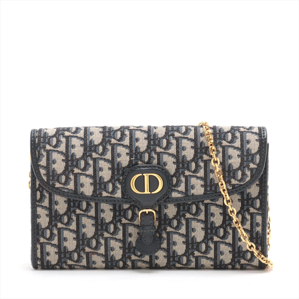 DIOR ディオール チェーンウォレット オブリーク ブラック 【公式通販】