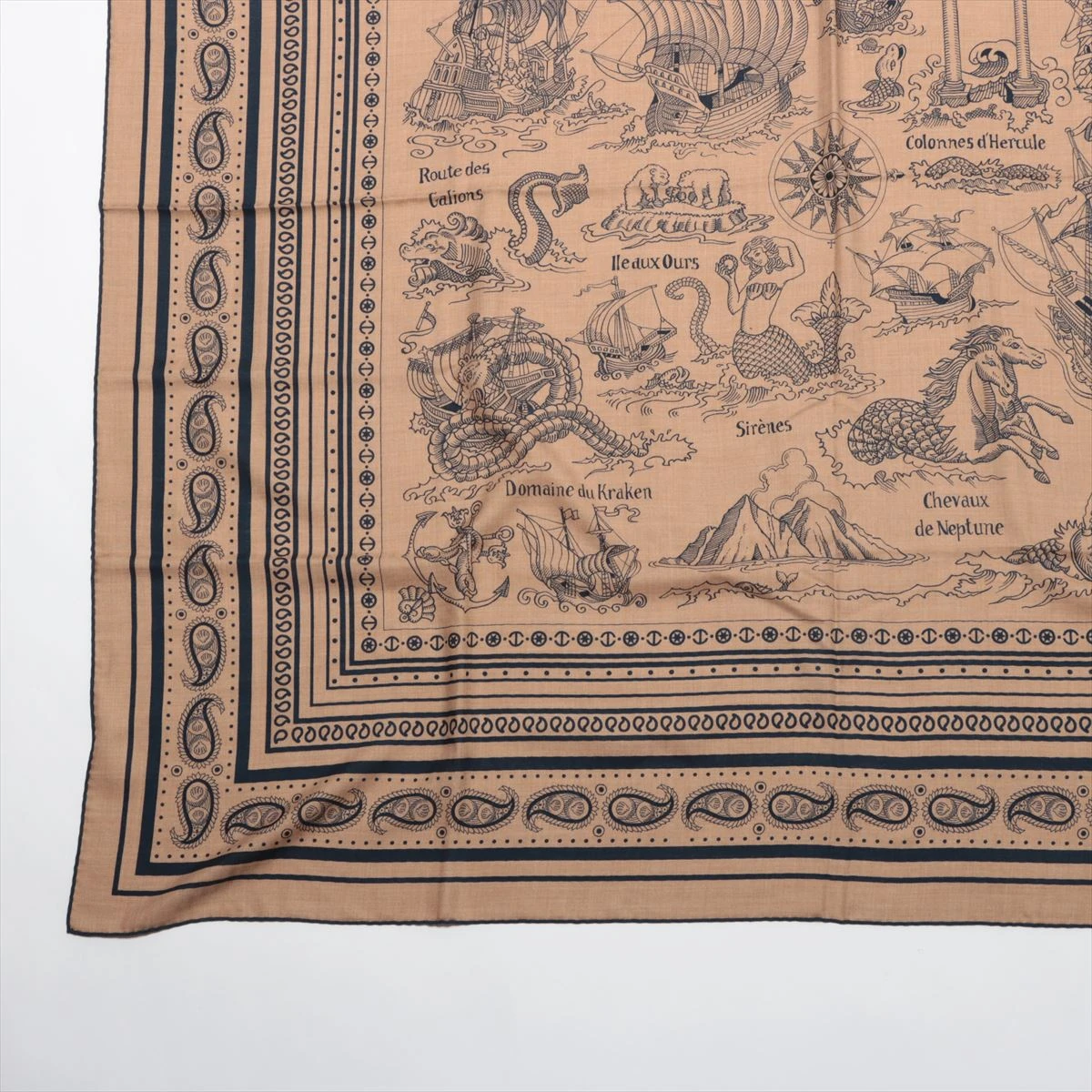 エルメス カレジェアン Tatouages Marins Bandana 船乗りの