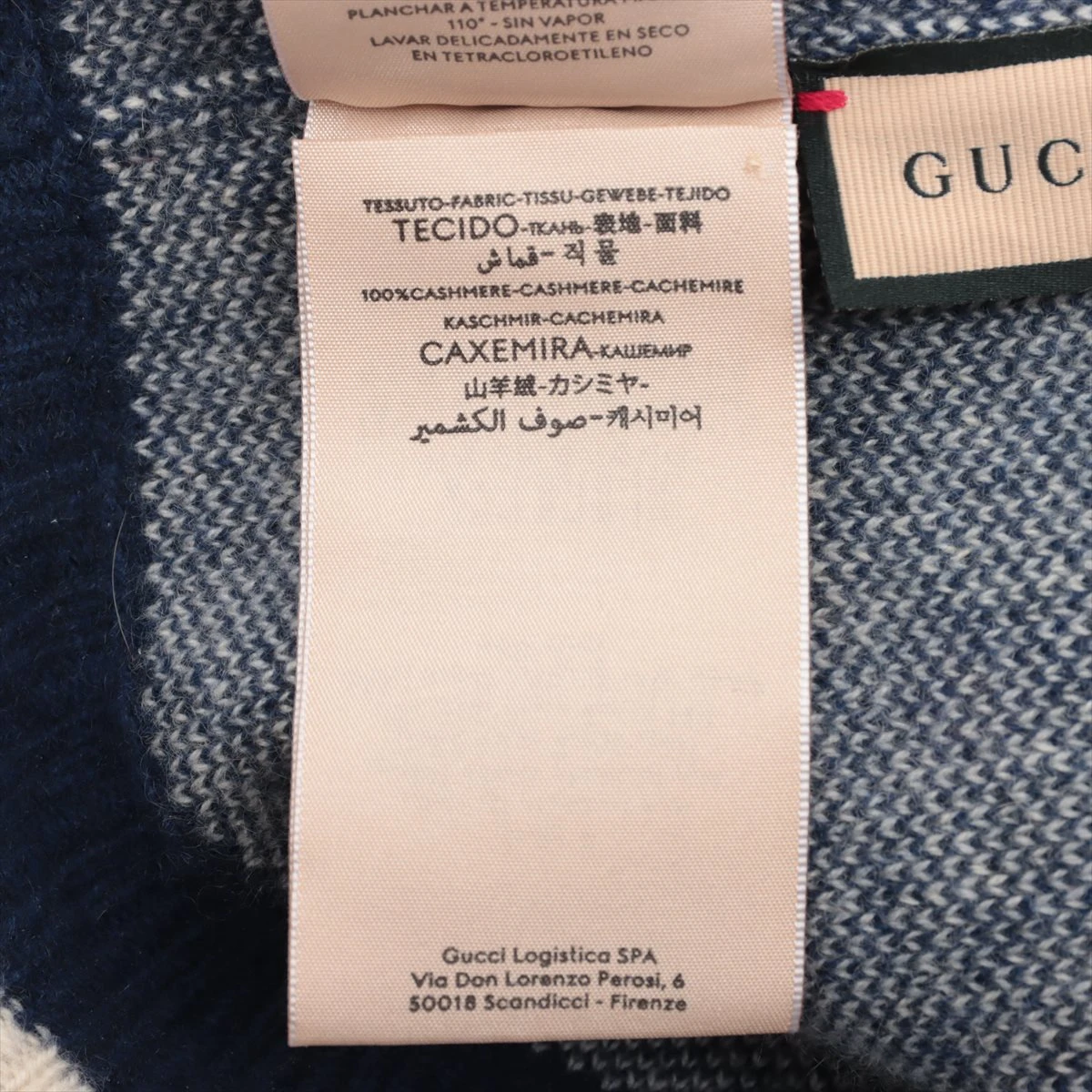 【美品】GUCCI　ニット帽　GG　676827 GG knit cashmere hat in grey and black | GUCCI® US