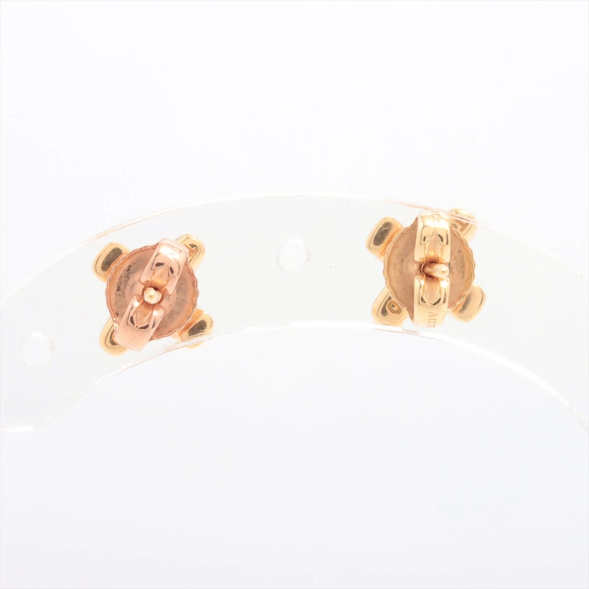 Tiffany ピアス　クロスステッチ　片側のみ ティファニー クロスステッチ ピアス 750(YG×PG) 3.0g キャッチ
