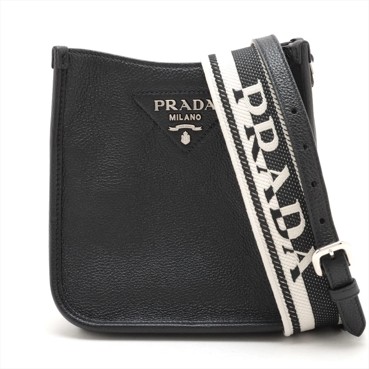 PRADA プラダ　ヴィッテロダイノ2wayショルダーバッグ 楽天市場】美品 プラダ PRADA レザー 巾着 2wayショルダーバッグ