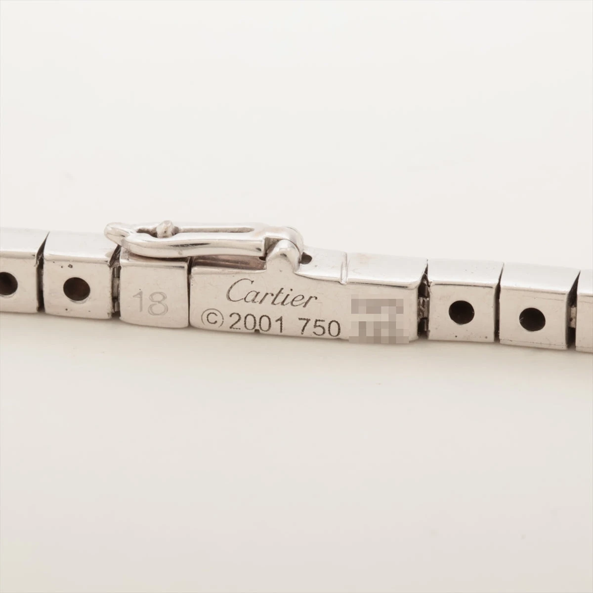カルティエ ラニエール ブレスレット 750(WG) 14.3g 18 B6015004