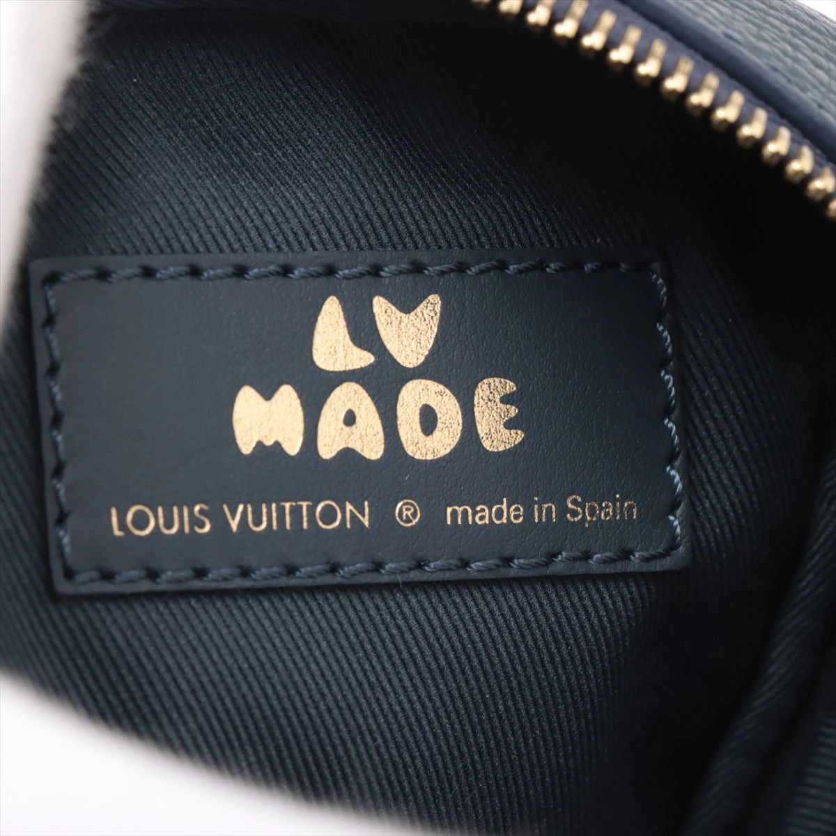 ヴィトン×NIGO LV MADE M81060 デニム×レザー ショルダーバッグ