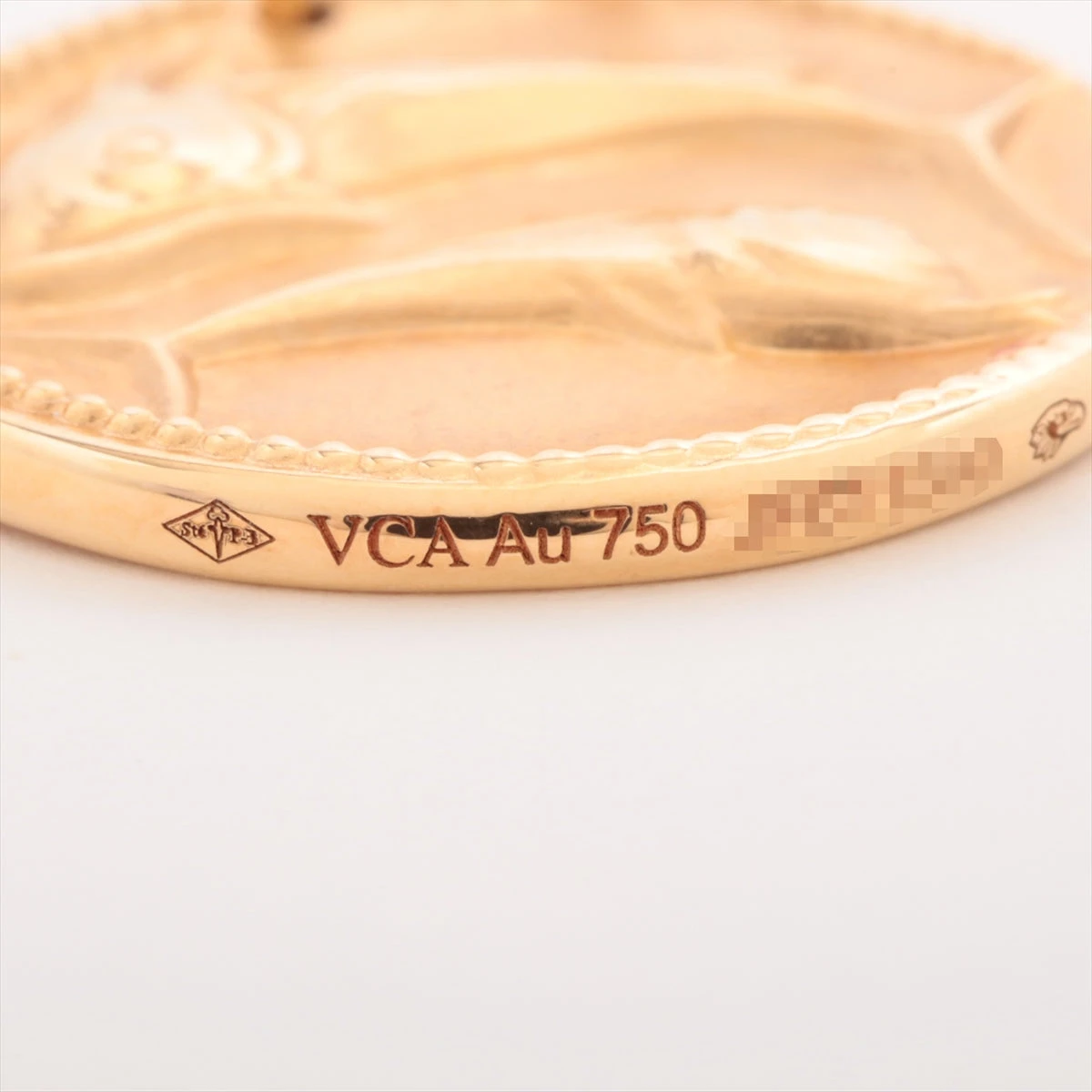 ヴァンクリーフ&アーペル ゾディアック メダル ネックレストップ