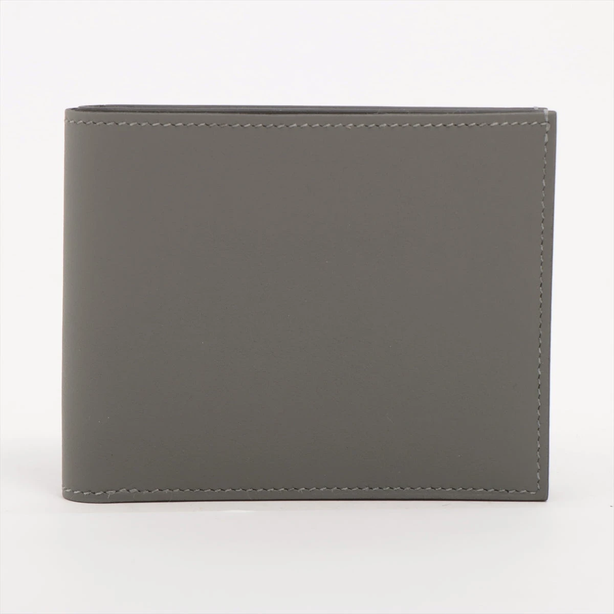 HERMES 二つ折り財布 グレー レザー Hermes エルメス - レディース 折りたたみ財布 - ファッション