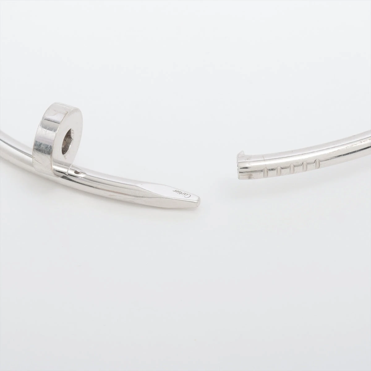 カルティエ ジュストアンクル ブレスレット 750(WG) 38.8g 20 AP103596  