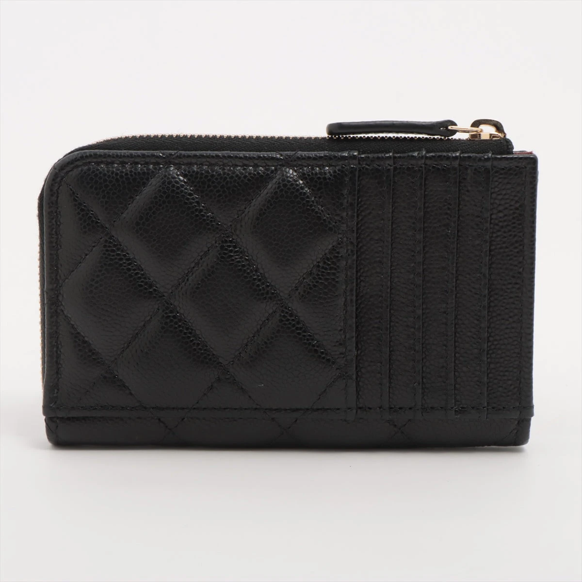 シャネル マトラッセ キャビアスキン フラグメントケース