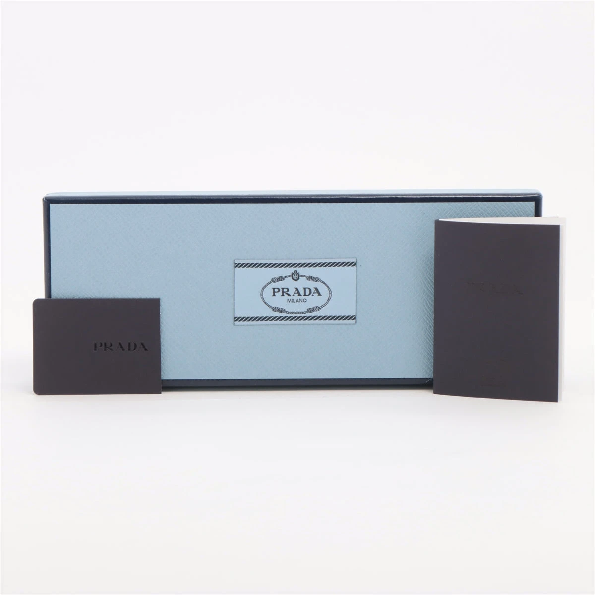 プラダ 1FF008 スカーフ シルク ブラック×ホワイト A3468238｜中古  