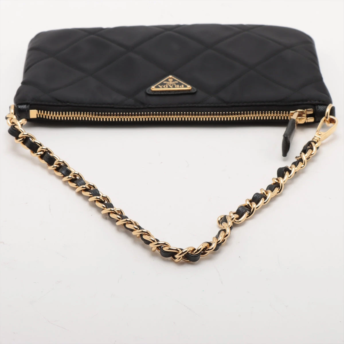 PRADA プラダ テッスート チェーンショルダーバッグ 美品】PRADA プラダ チェーン ショルダーバッグ トートバッグ