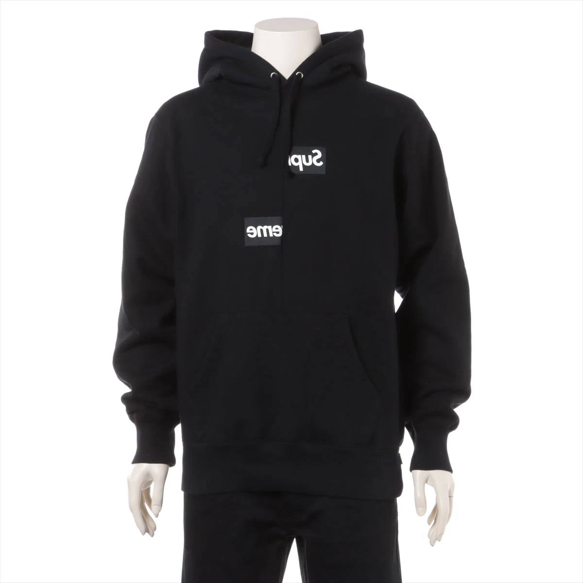 シュプリーム×コムデギャルソンシャツ 18AW コットン パーカー M