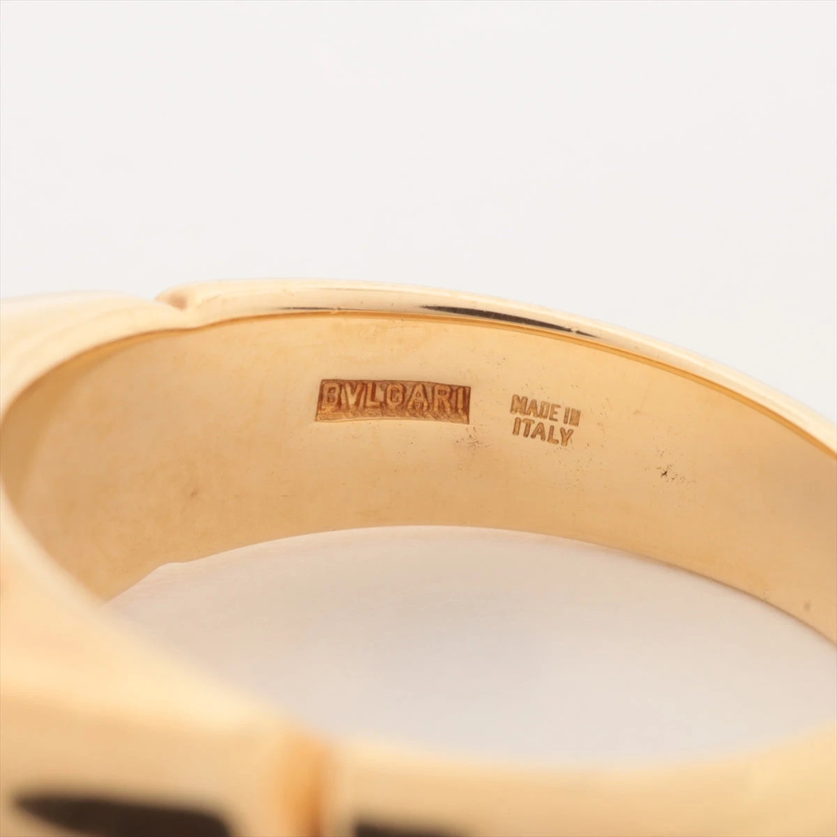 ブルガリ チェルタウラ アメジスト リング 750(YG) 8.1g 石 地金小傷