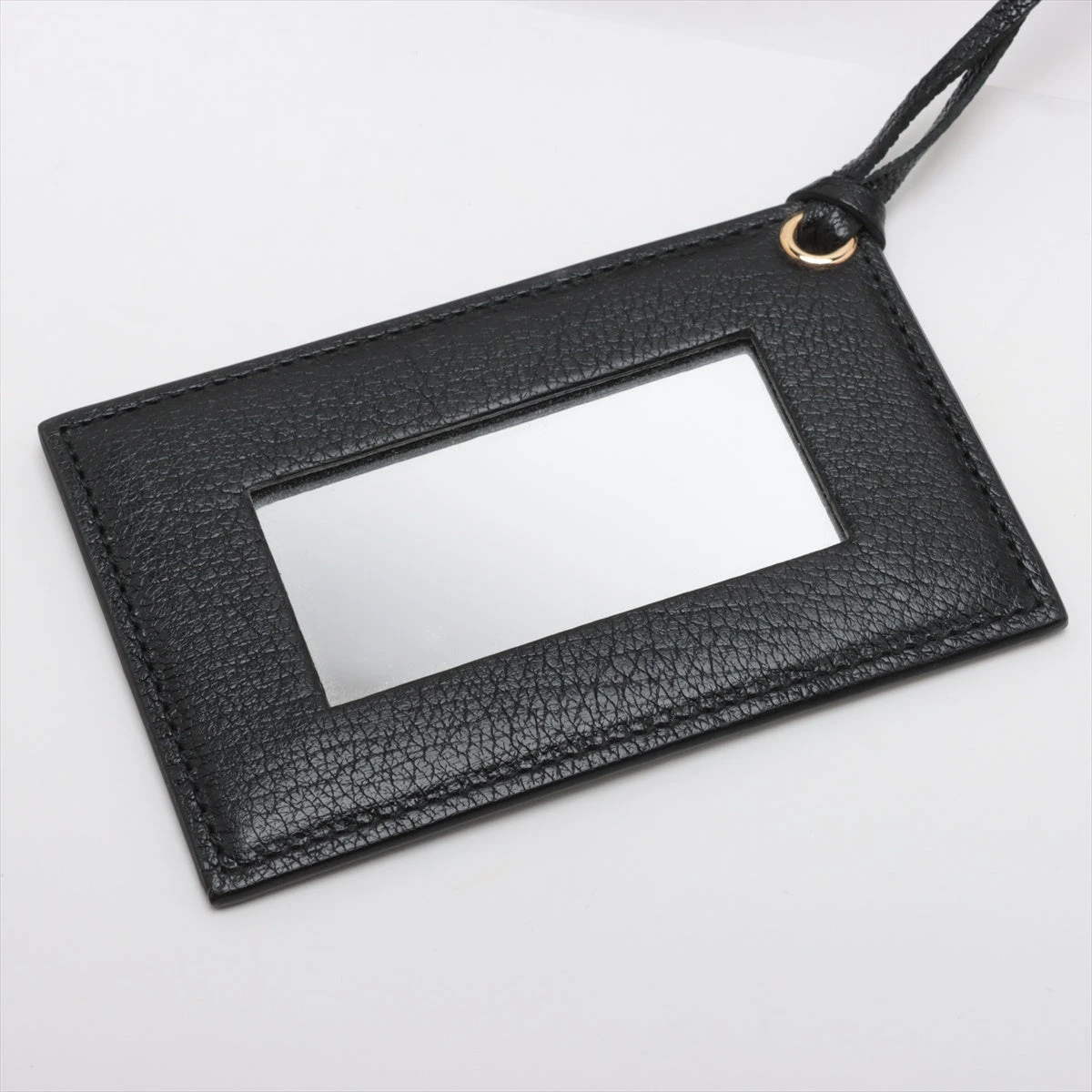 美品✨バレンシアガ ハンドバッグ メタリック シティ ミラー付き レザー 黒 バレンシアガ メタリックエッジシティ レザー 2WAYハンドバッグ