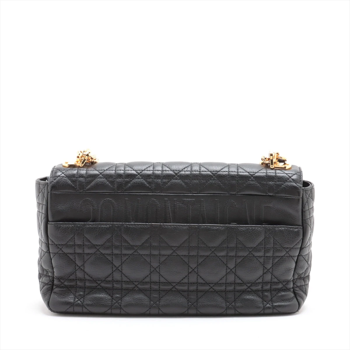 クリスチャンディオール レディディオール カロ レザー チェーン