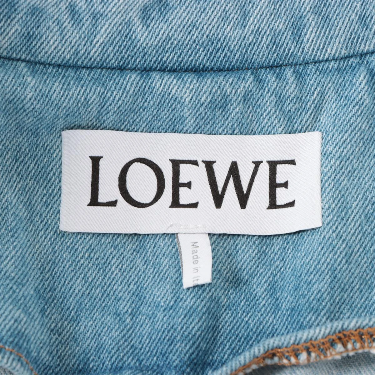LOEWE 22SS ロエベ 国内正規 34 デニムロゴシャツ　ジャケット 楽天市場】【返品可】ロエベ LOEWE デニムシャツ ブルー