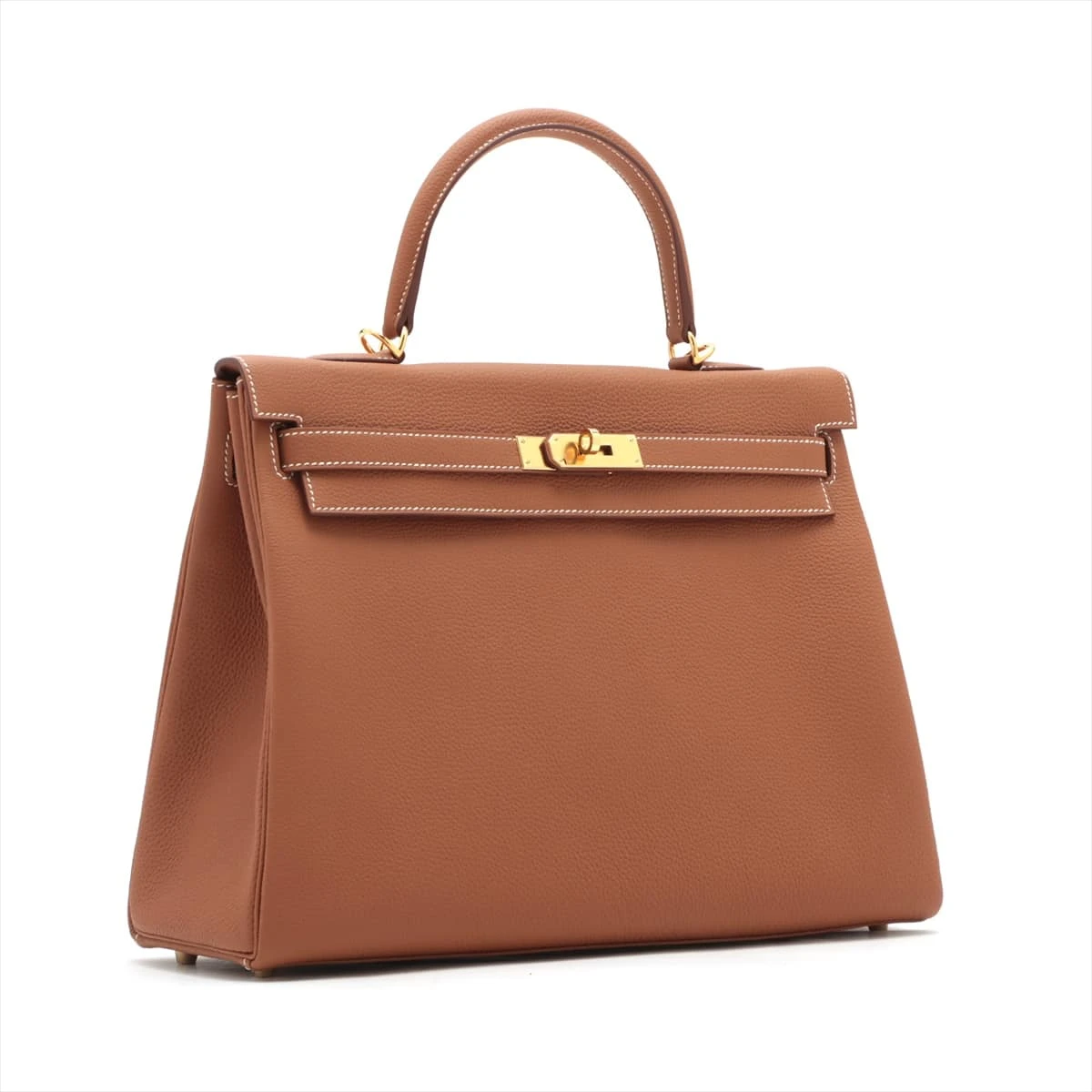 エルメス❣️ケリーバッグ用❣️ボックス！美品 エルメス ケリー28（2） ボックスカーフ ノワール ゴールド金具