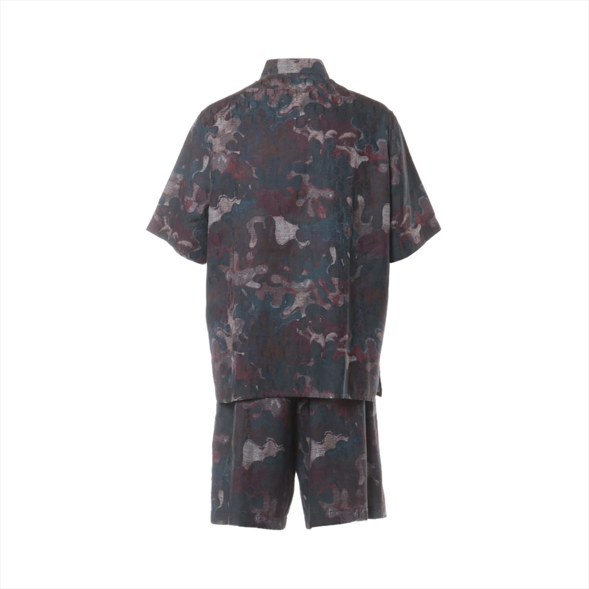 ディオール　パジャマ　M Dior Red Toile de Jouy Motif Silk Chez Moi Pajama Set M Dior
