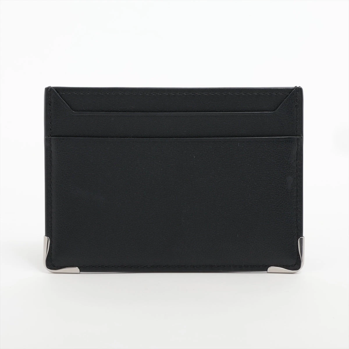 Cartier カルティエ　黒　ケース　美品 すぐ届く☆関税込！【カルティエ】コインケース カーフスキン 黒