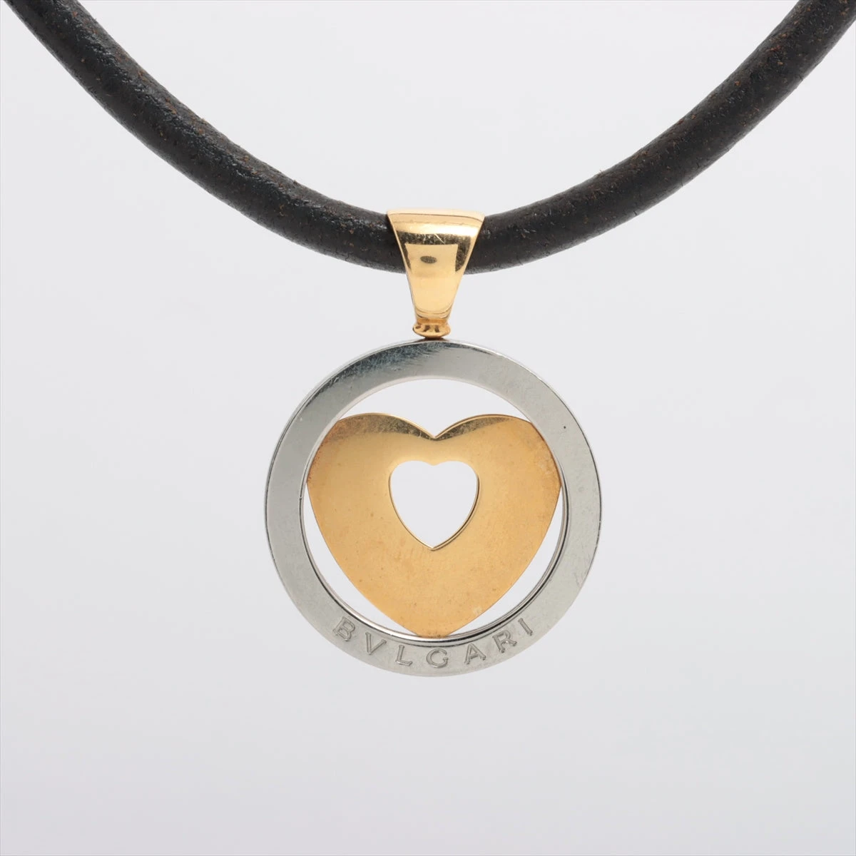 BVLGARI ブルガリ トンドハート チャーム イエローゴールド