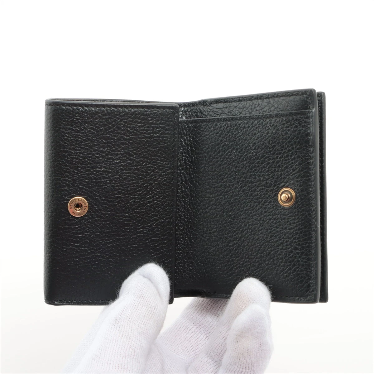 【直営店買付】サンローラン☆レター ウォレット カーフ☆821834 直営店買付】サンローラン☆レター ウォレット カーフ☆821834