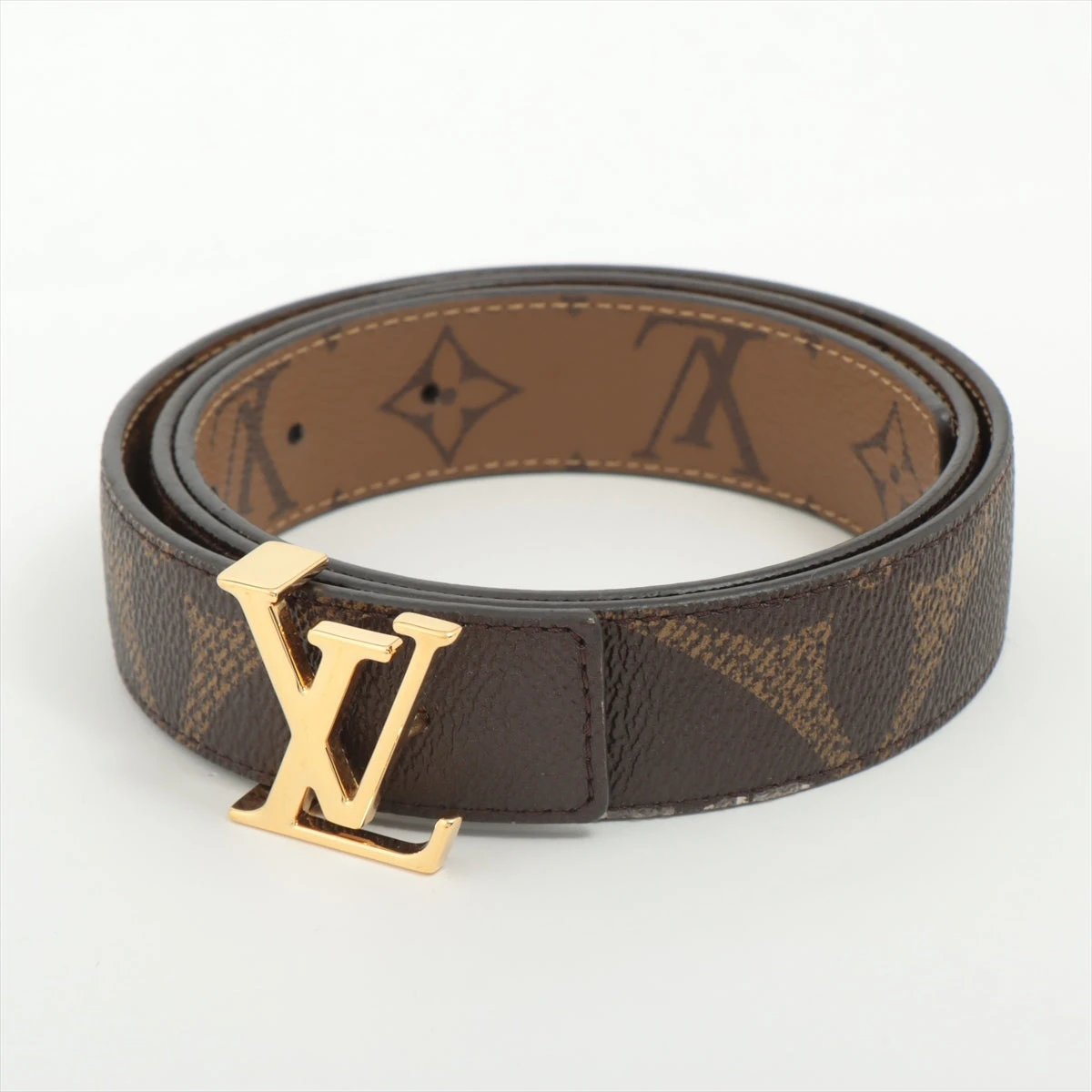 LOUIS VUITTON ルイ・ヴィトン LVアイコニック モノグラム ベルト ルイ