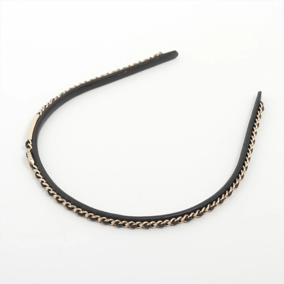 CHANEL ブラック カチューシャ ココマーク