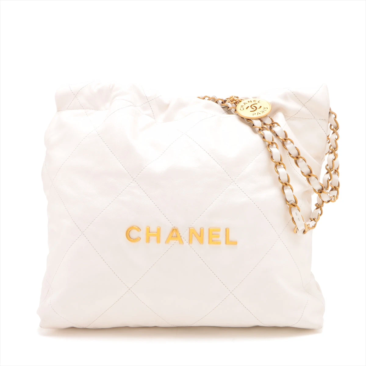 関税無♡_サイズが◎_CHANEL_ショルダーバッグ_クラッチ_白 ホワイト（白）系 クラッチバッグ(レディース) - 海外通販のBUYMA