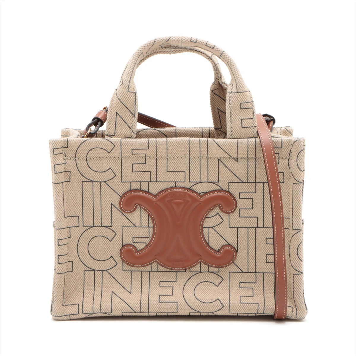 ◆CELINE◆スモール カバ タイス トリオンフ キャンバス バッグ 199162EZ6】 CELINE セリーヌ バッグ スーパーコピー 23新作