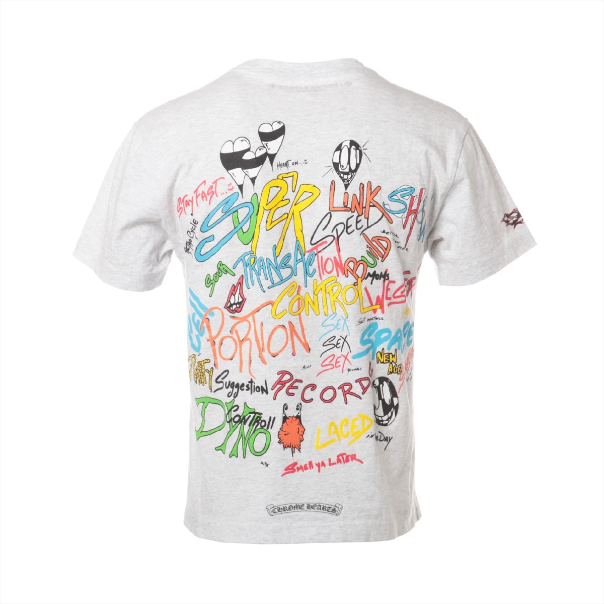 関税込★クロムハーツ★マッティボーイ ブレイン ニュー Tシャツ クロムハーツ マッティボーイ Tシャツ コットン×ポリエステル