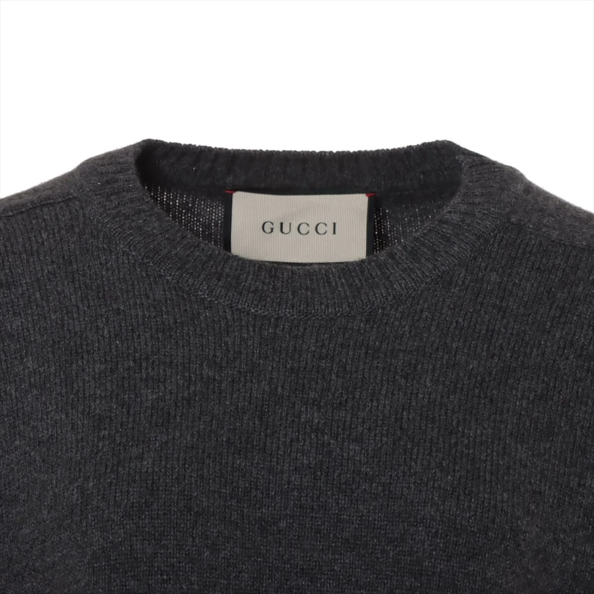 グッチ ホースビット 22SS カシミヤ ニット L グレー ショート