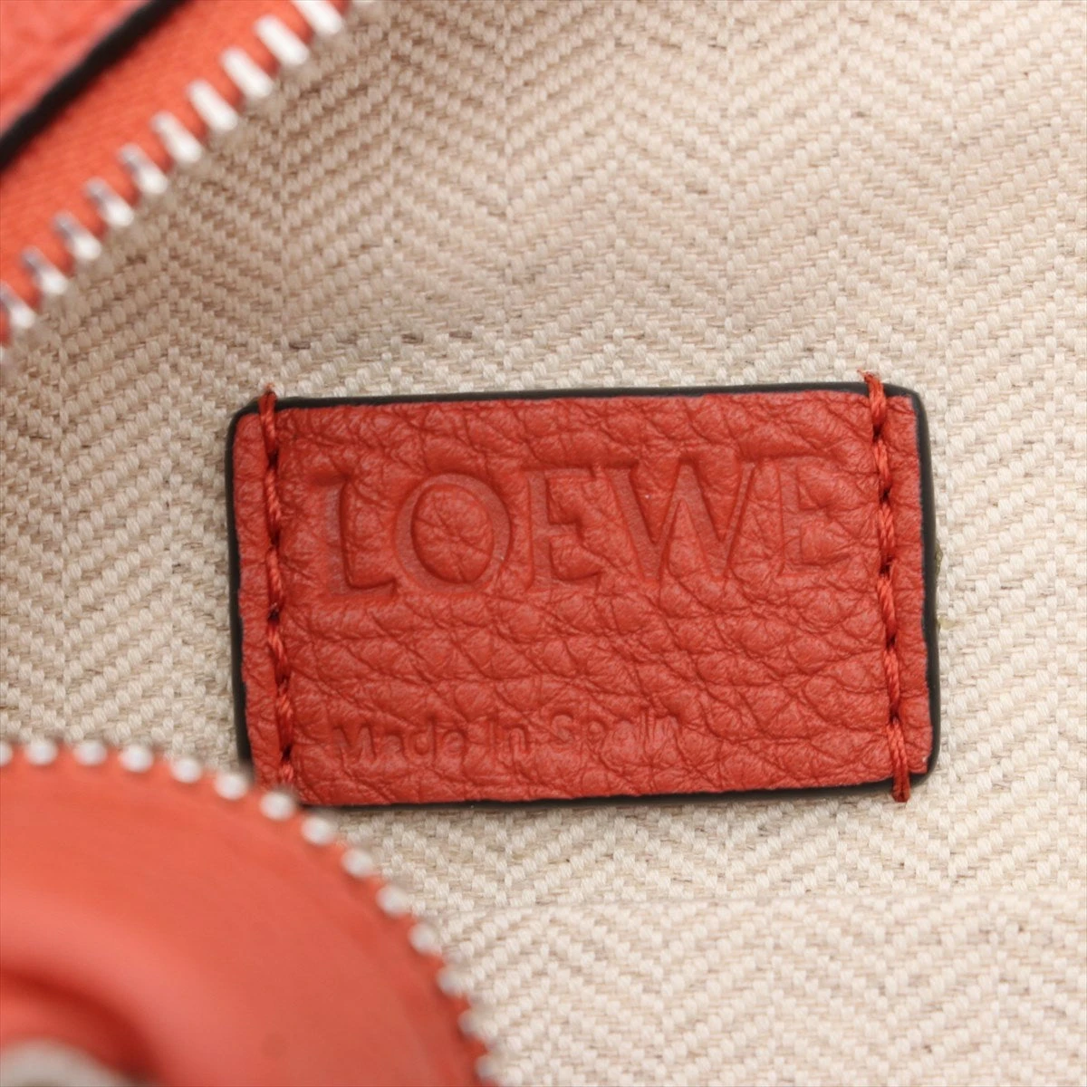 ロエベ ミリタリーメッセンジャーバッグ レザー ショルダーバッグ