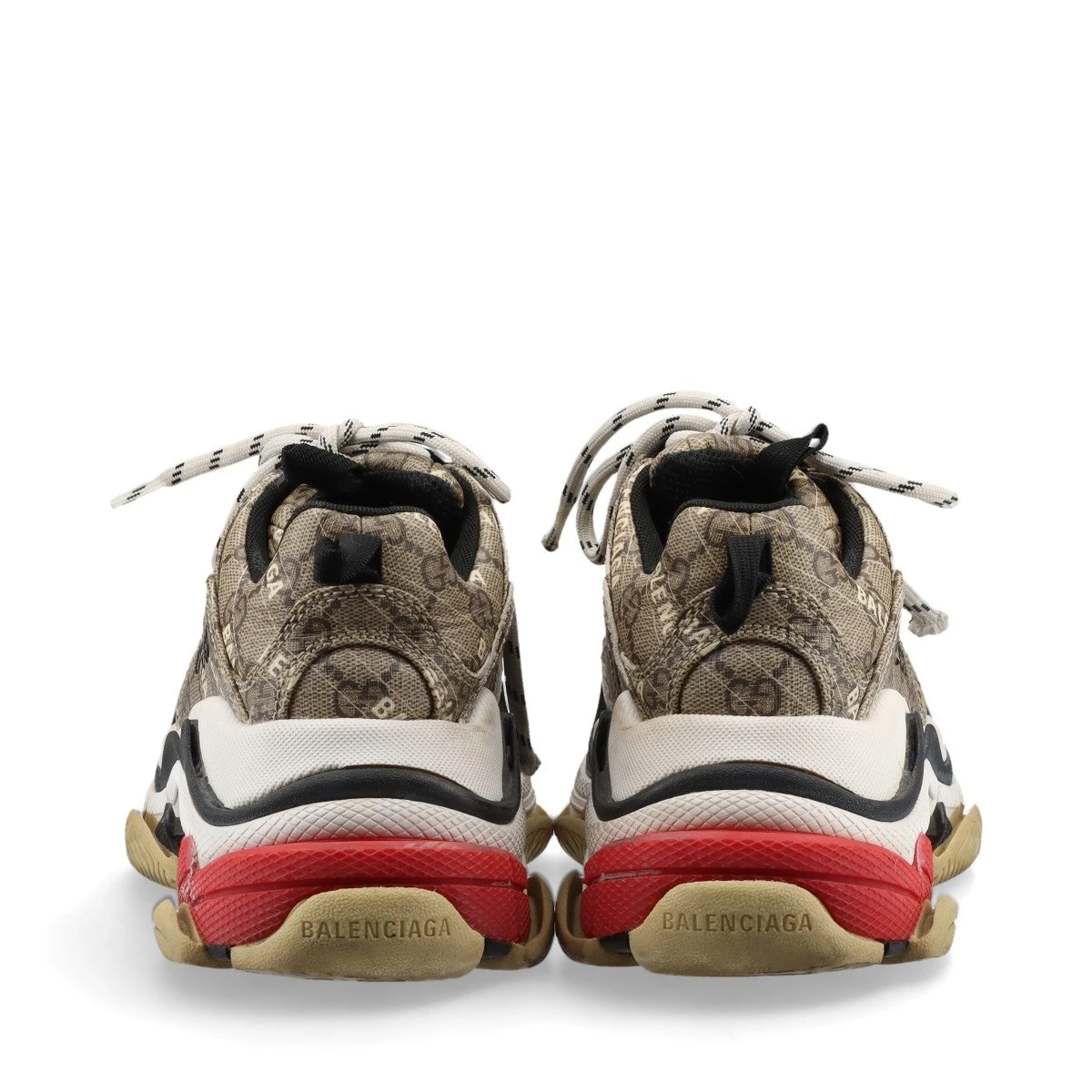 グッチ×バレンシアガ ザ ハッカー GGスプリーム スニーカー tripleS