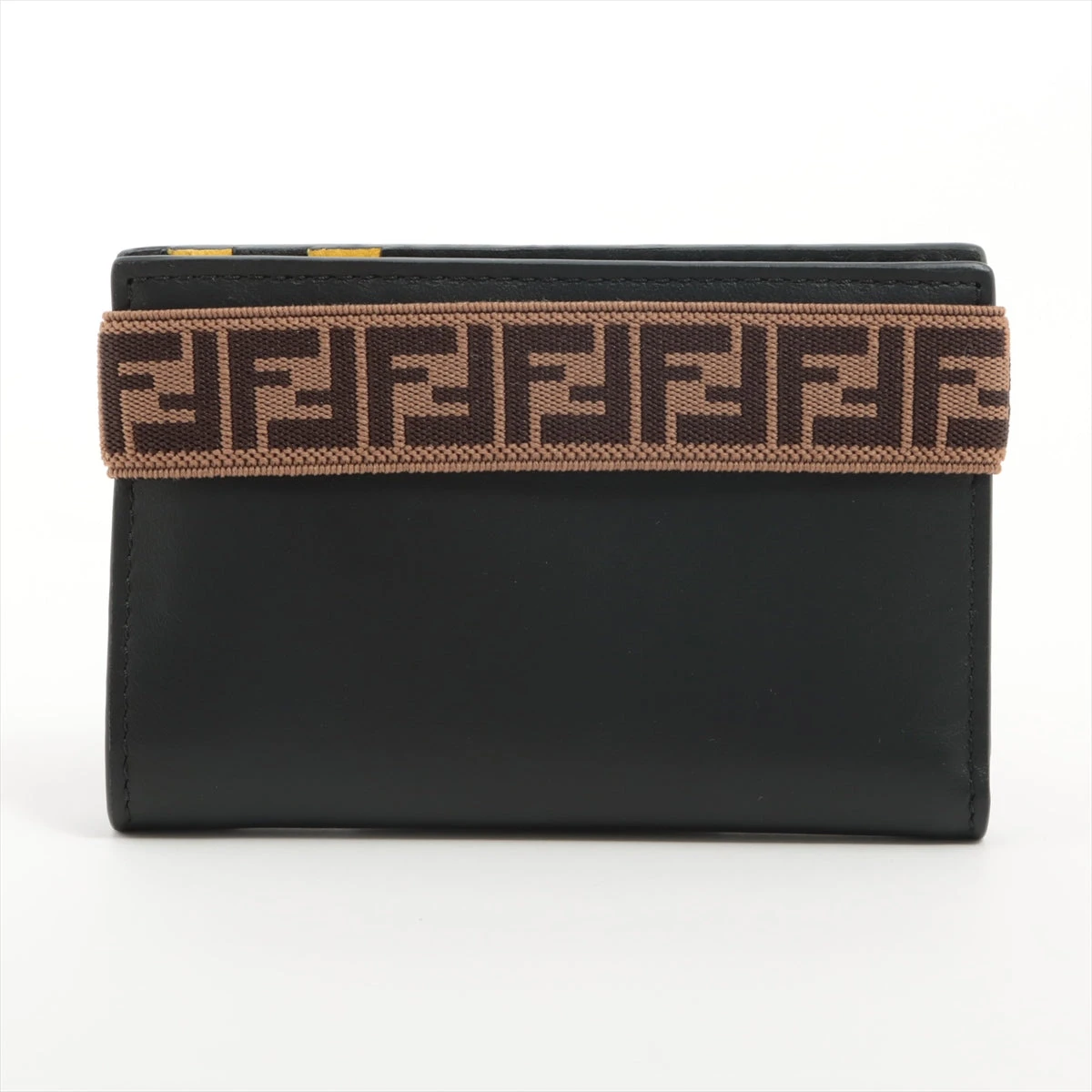 フェンディ ズッカ カードケース/パスケース｜イエロー(黄色)｜中古