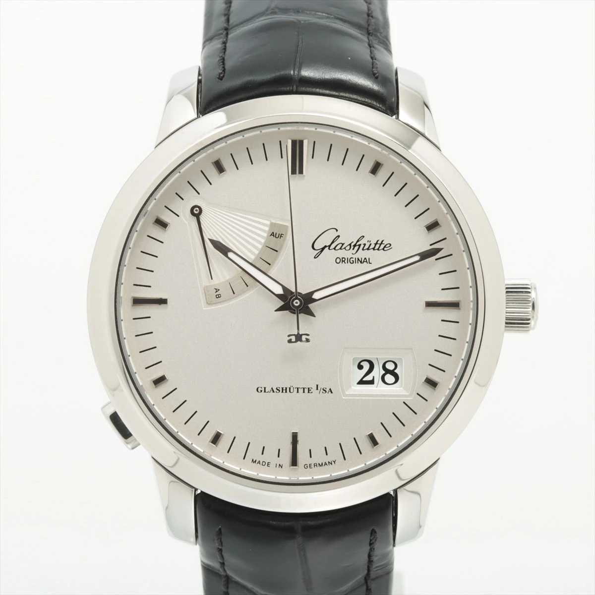 グラスヒュッテオリジナル セネタ パワーリザーブディスプレイ 100-01