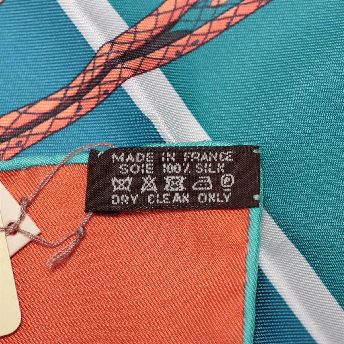 46080★年 HERMES エルメス カレ90 紐飾り スカーフ HERMES エルメス カレ 90 Pasementerie 紐飾り タッセル シルク
