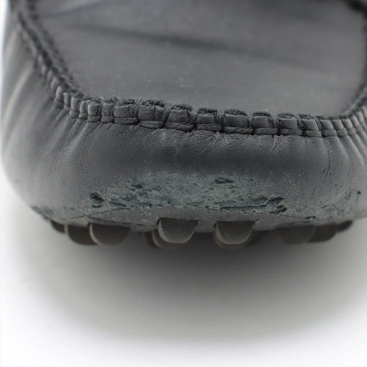 エルメス アレッサンドロ レザー ドライビングシューズ 39 1/2