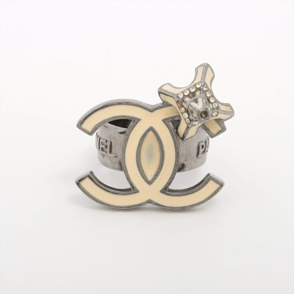 未使用タグ付　CHANEL貴重　デカココマーク　タンクトップ　フランス製 CHANEL Pre-Owned 2024 ハート ココマーク ネックレス | ゴールド