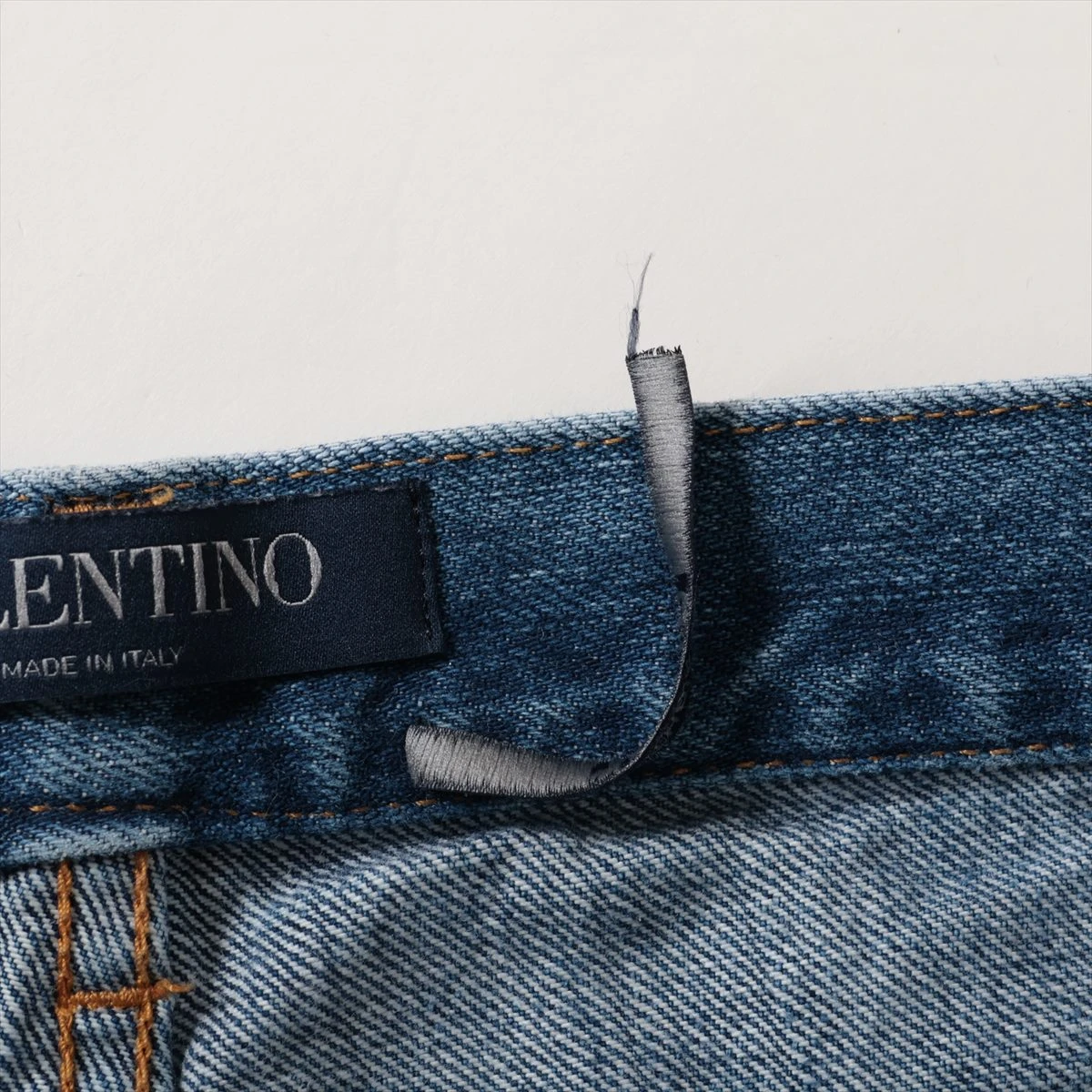 ヴァレンティノ VLTNロゴ コットン デニムパンツ 31 メンズ