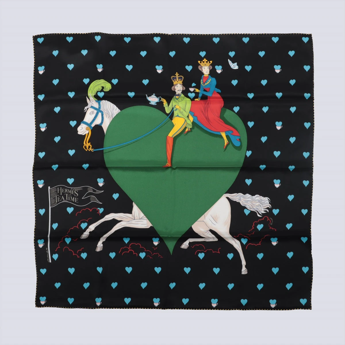 エルメス HERMES/スカーフ カレ70 ティータイム Tea Time