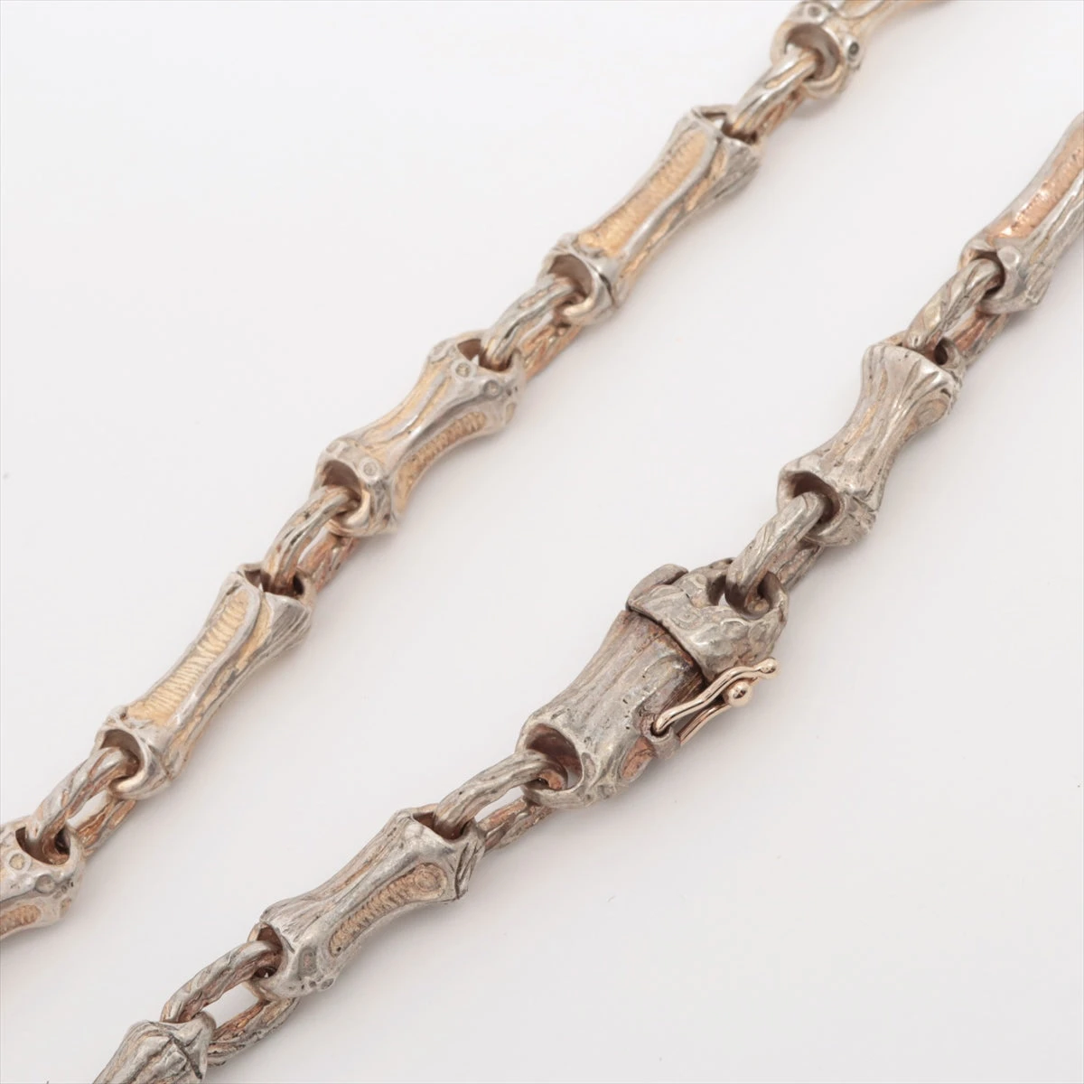 ティファニー バンブー ネックレス 925 55.0g シルバー キズ