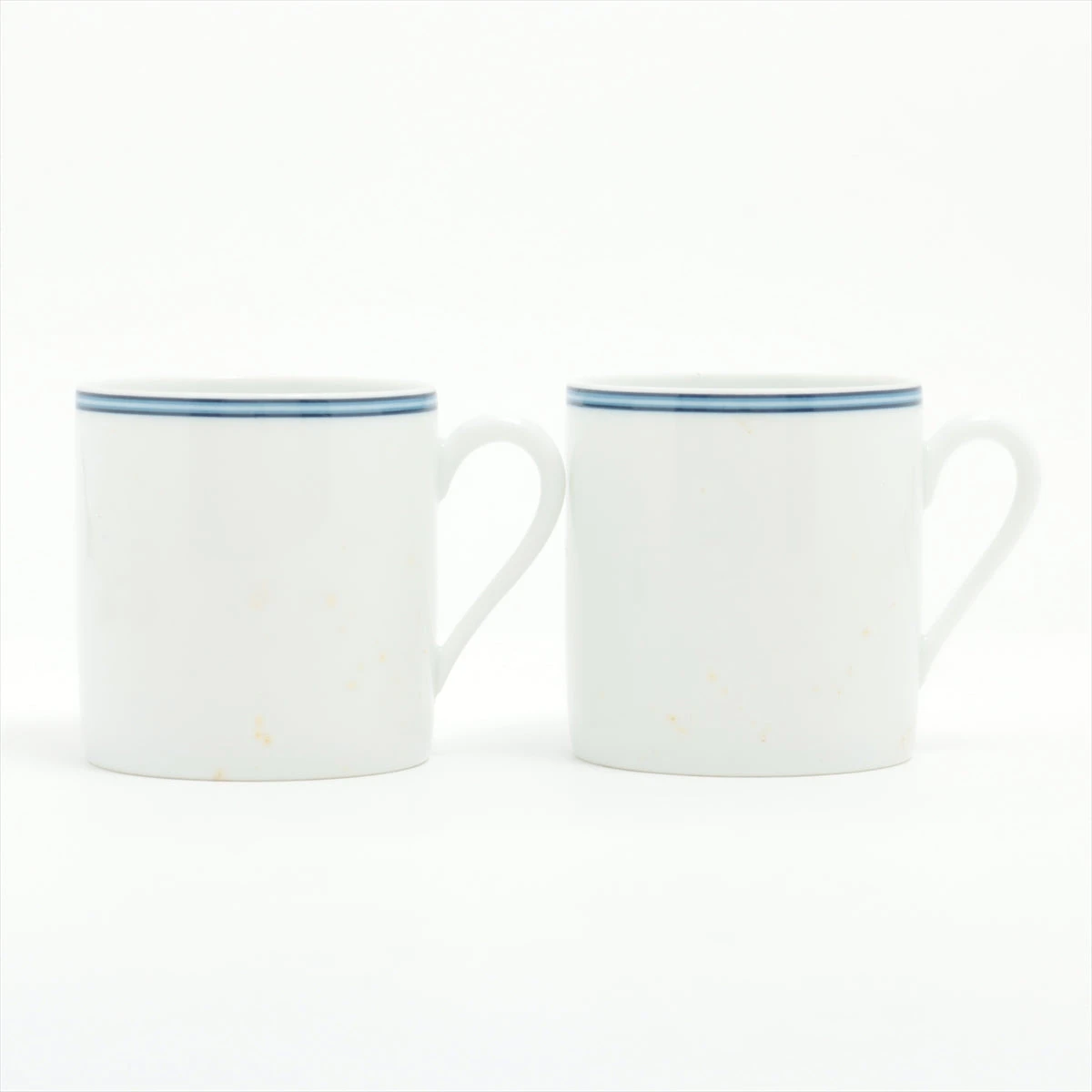 エルメス シェーヌダンクル カップ&ソーサー 陶器 ブルー コーヒー 