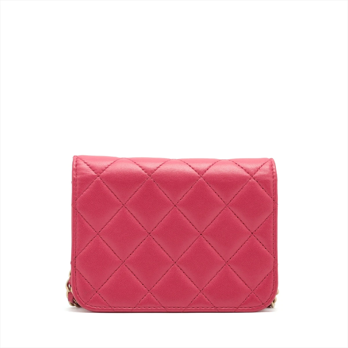 未使用美品【Chanel】リボンバッグ ミニチェーンクロスバッグ 90273678-01.jpg