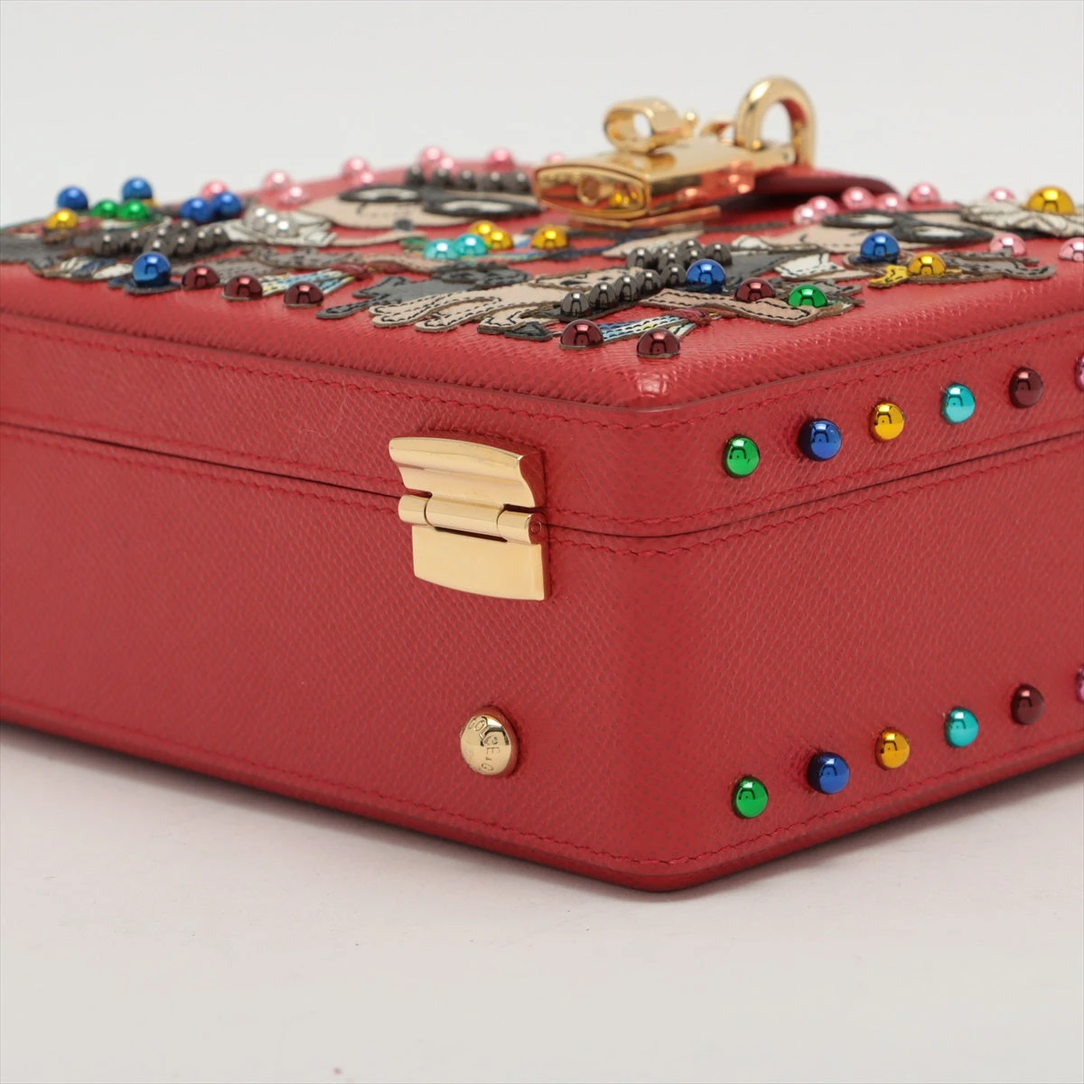 ドルチェ&ガッバーナ ドルチェボックス レザー 2WAYハンドバッグ