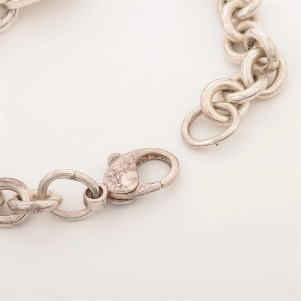 美品 ティファニー TIFFANY リターントゥ オーバルタグ ブレスレット Tiffany & Co. - TIFFANY リターントゥティファニー オーバル