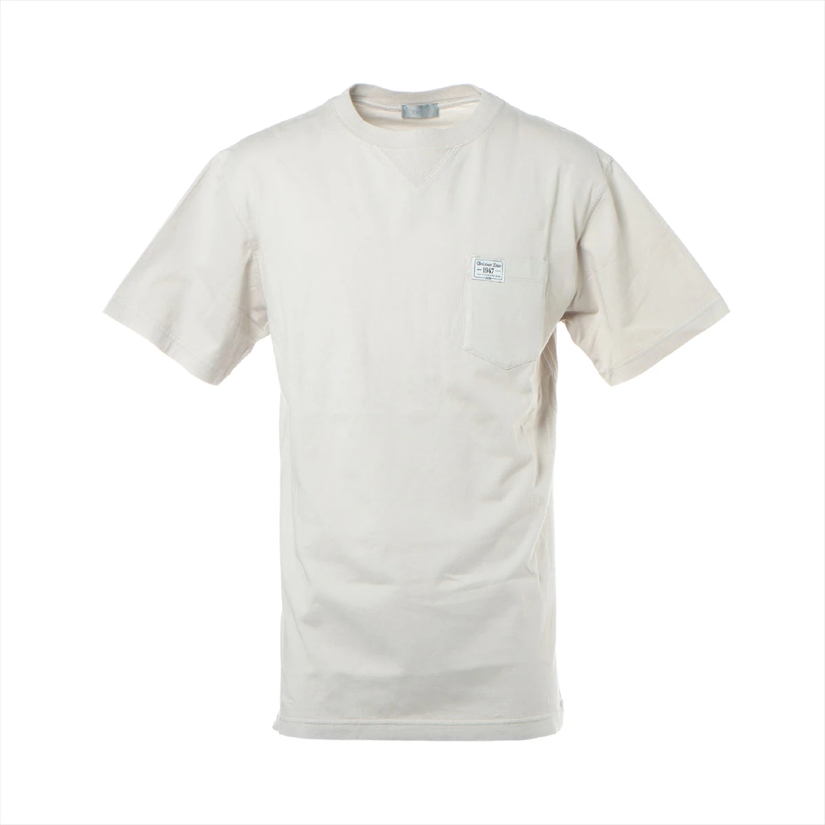ディオール コットン×ポリエステル Tシャツ S メンズ ベージュ
