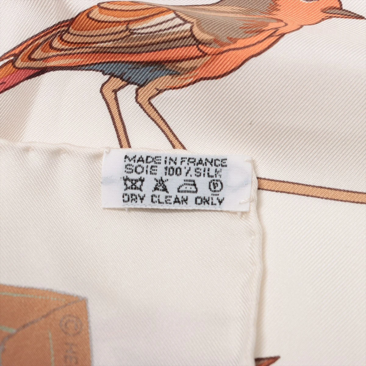 エルメス 鳥たちの競演 カレ90 OISEAUX DES CHAMPS スカーフ エルメス