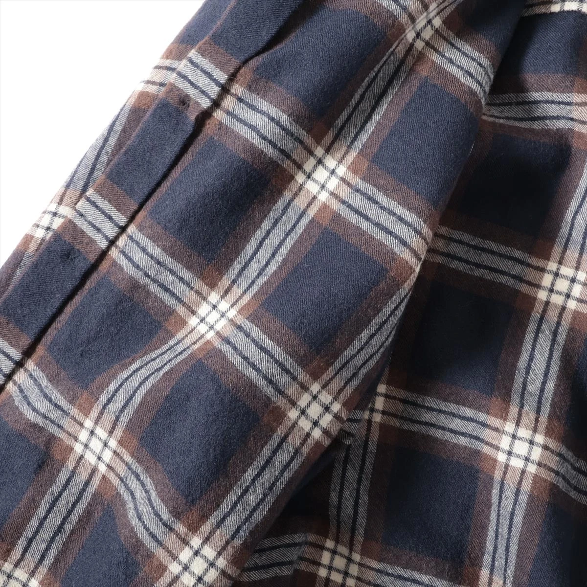 GUCCI スーツ　48 ネイビー×ブラウン　チェック GUCCI スーツ 48 ネイビー×ブラウン チェック GUCCI Suit 48