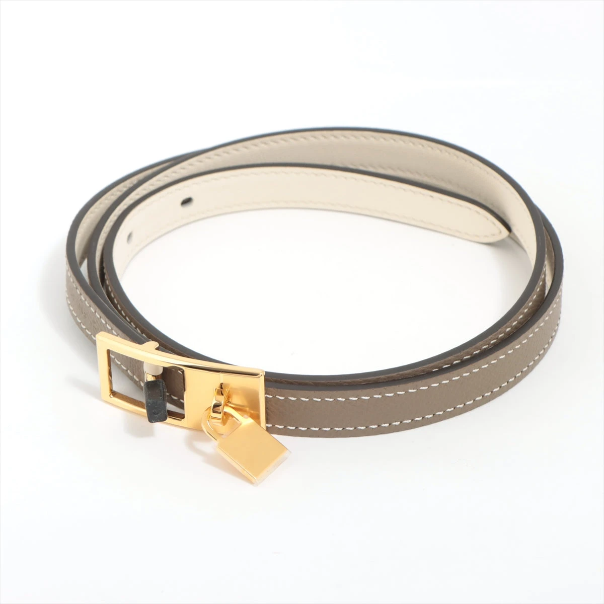 ［美品］エルメス　ケリーベルト　エトゥープ HERMES - 【新品・未使用品】エルメス ケリーベルト エトゥープ