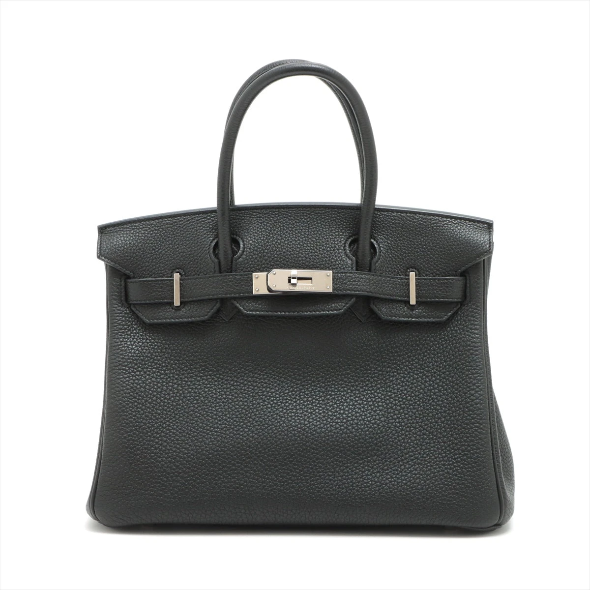 【個包装】エルメス バーキン30 トゴ ブラック シルバー金具 □M:2009年