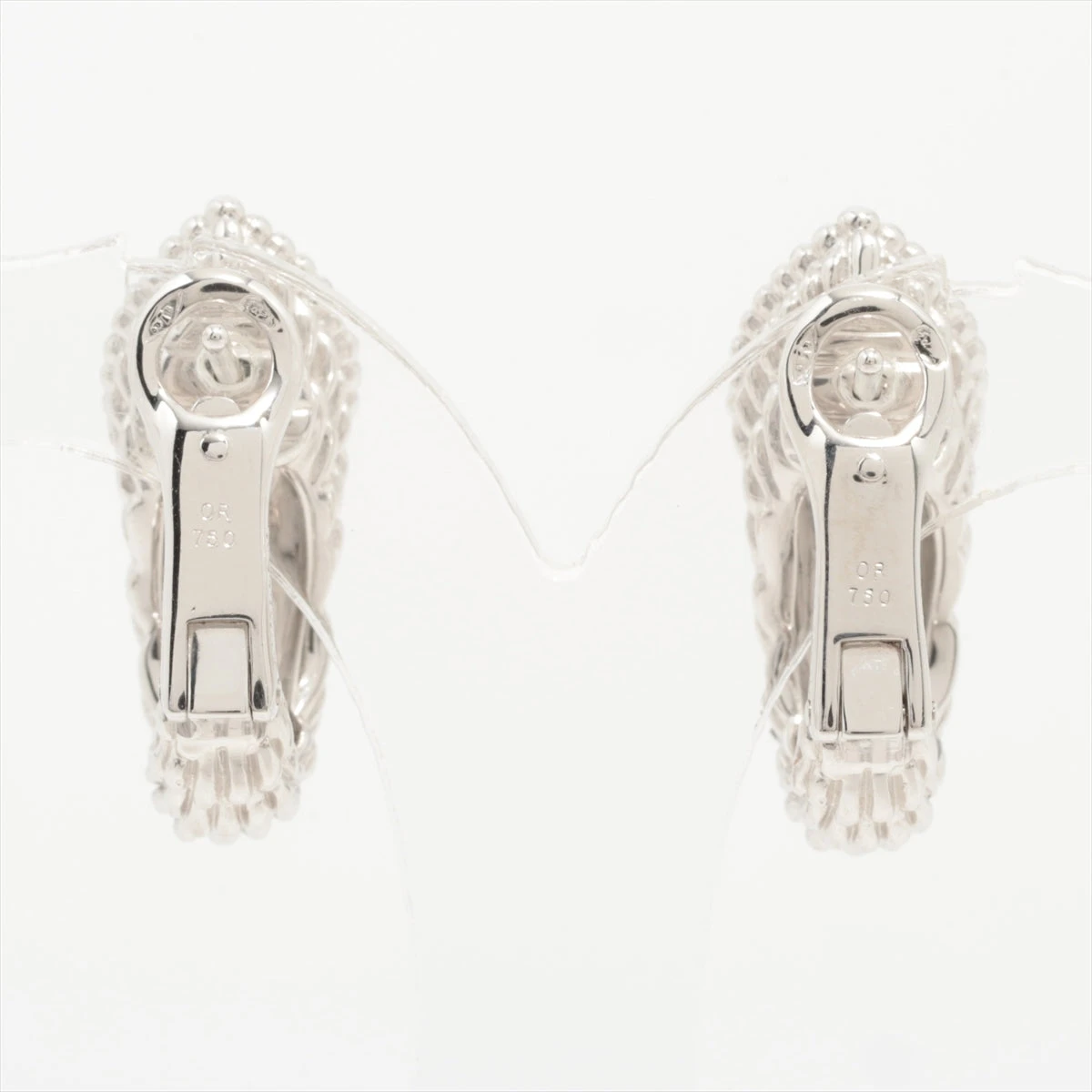 ブシュロン セルパンボエム ダイヤ ピアス 750(WG) 17.2g